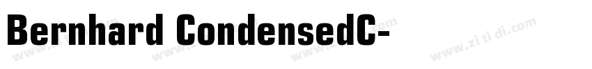 Bernhard CondensedC字体转换